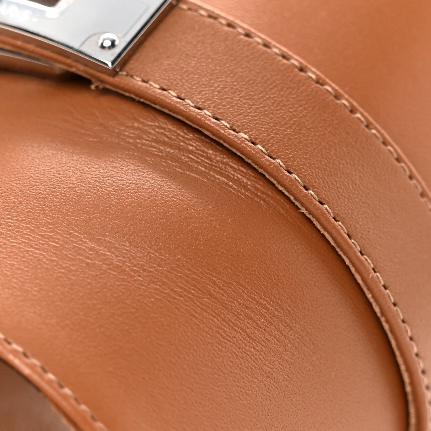 Hermes Calfskin Giulia Sandals 37 Naturel 13 of 13