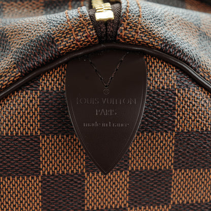Louis Vuitton Damier Ebene Speedy 30 6 of 8