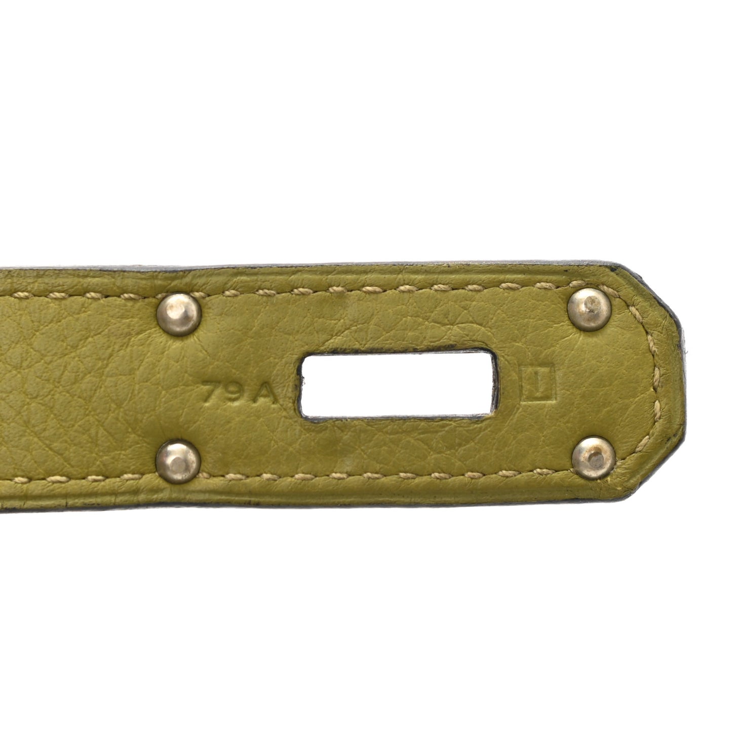 Taurillon Clemence JPG Birkin 42 Chartreuse