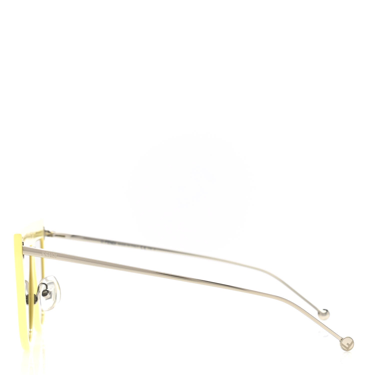 Fendi Defender D-Frame Sunglasses FF 0372/S Yellow 3 of 7