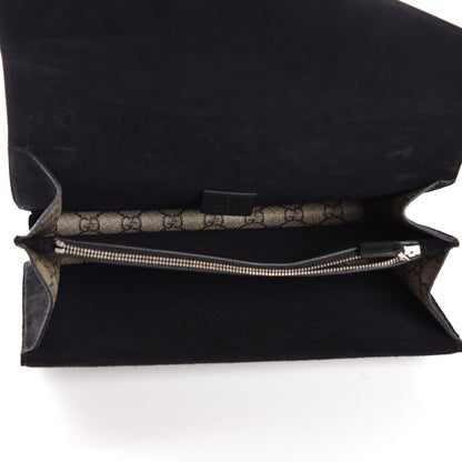 Gucci GG Supreme Monogram Small Dionysus Shoulder Bag Black 5 of 7