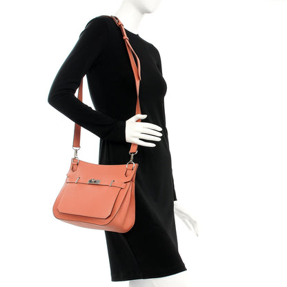 Hermes Taurillon Clemence Jypsiere 28 Rose Thè 2 of 7