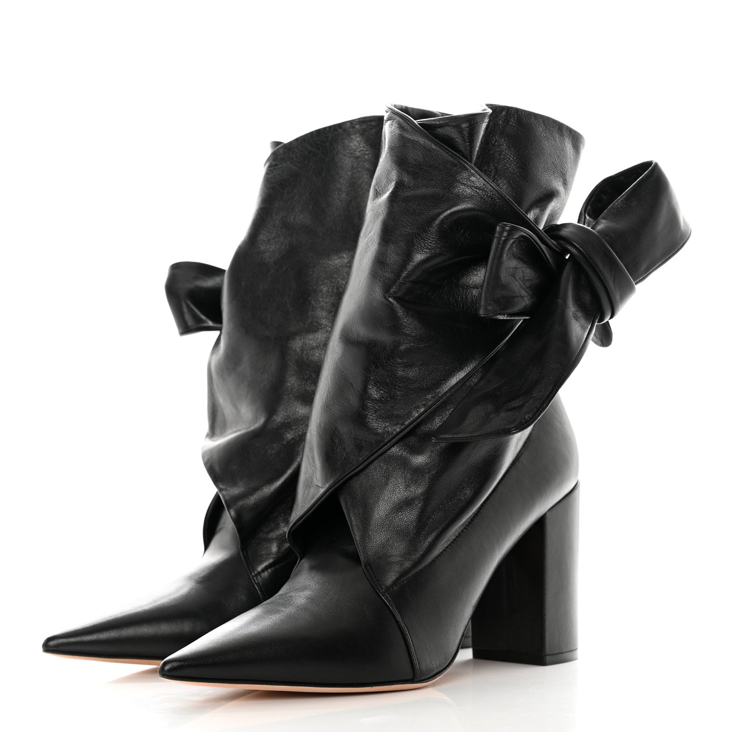Lambskin Dior Huggy 90mm Ankle Boots 38.5 Black