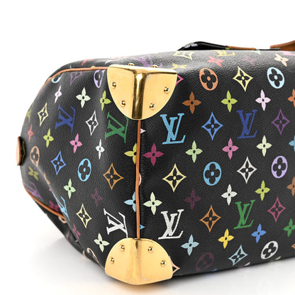 Louis Vuitton Monogram Multicolor Speedy 30 Black 8 of 10