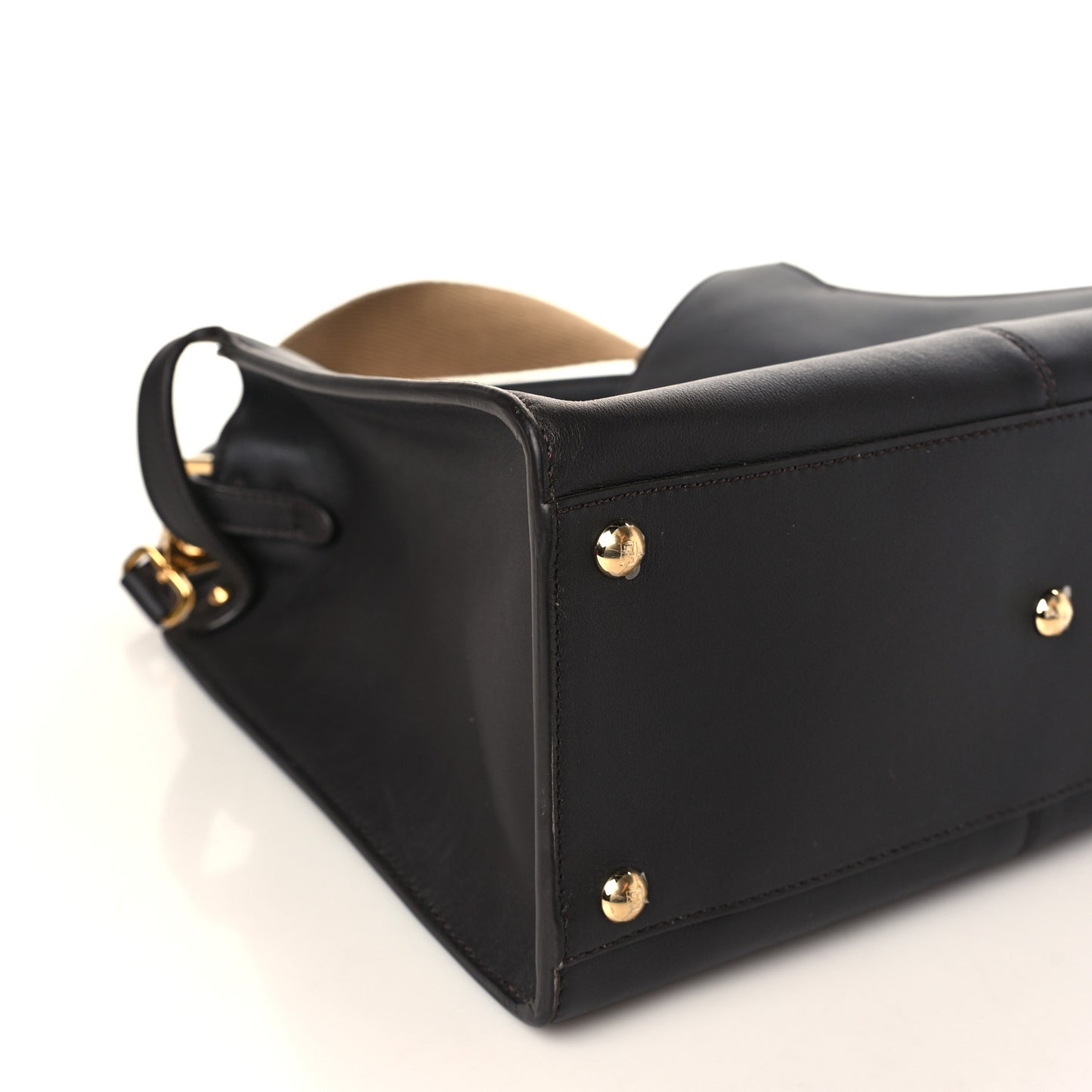 Vitello Seta Nabuk Pequin Medium Peekaboo X-Lite Ebano Tobacco Moro