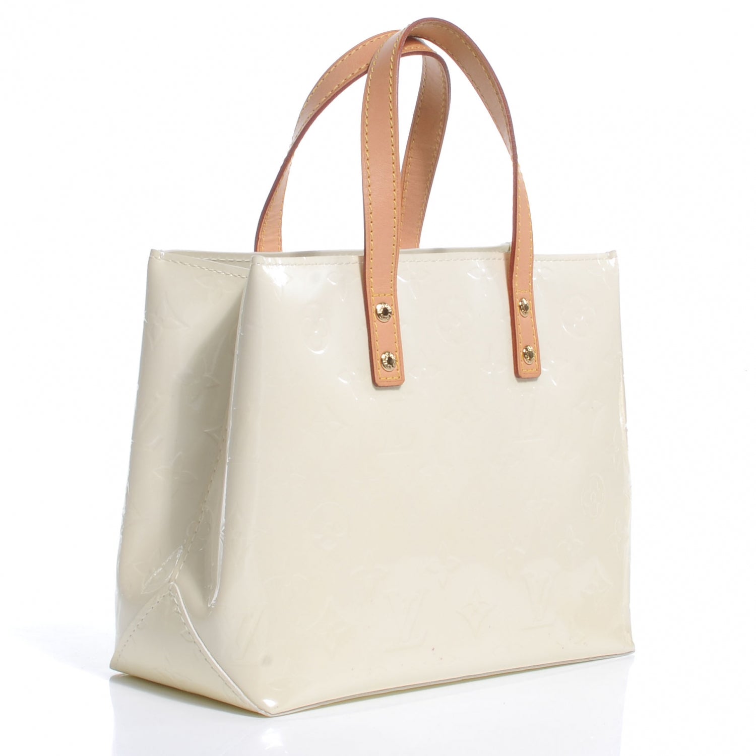 Louis Vuitton Vernis Reade PM Perle 3 of 7