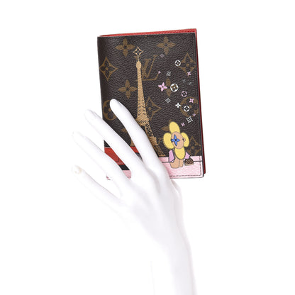 Louis Vuitton Monogram 2019 Christmas Animation Passport Cover Rouge 2 of 7
