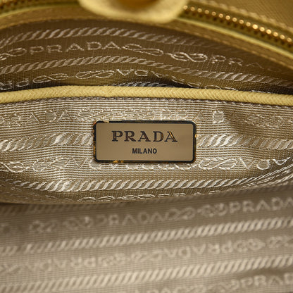 Prada Saffiano Lux Medium Open Promenade Tote Ginestra 6 of 10