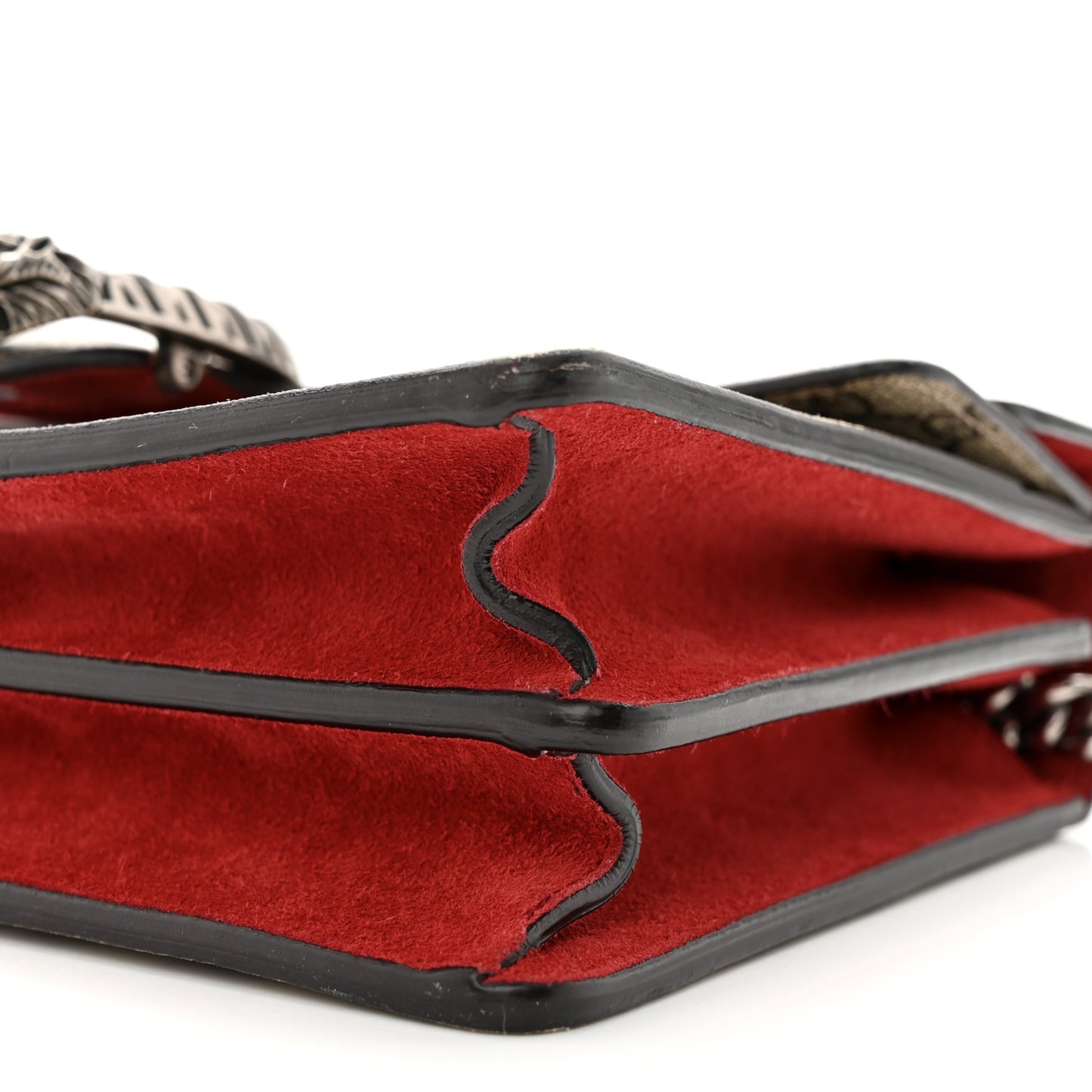 GG Supreme Monogram Small Dionysus Shoulder Bag Red