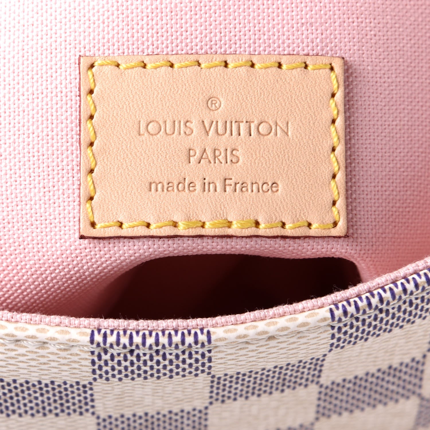 Louis Vuitton Damier Azur Croisette 7 of 9