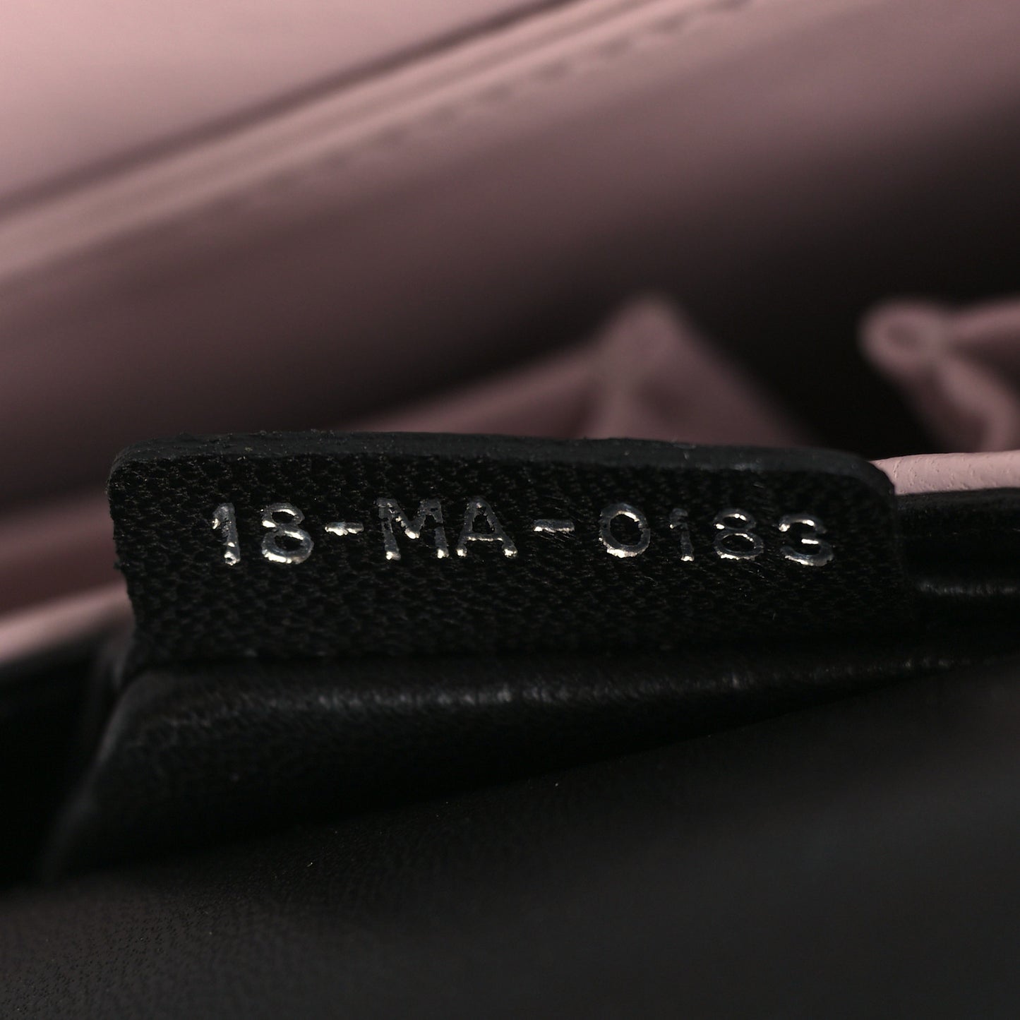Lambskin Cannage Medium Miss Dior Flap Black