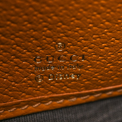 Gucci X DISNEY Mini Vintage GG Supreme Monogram Mickey Mouse Continental Wallet Beige Vintage Sun Oil 6 of 12