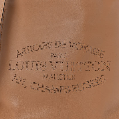 Louis Vuitton Veau Soie Calfskin Parnassea Bagatelle Hobo Hazelnut 8 of 14
