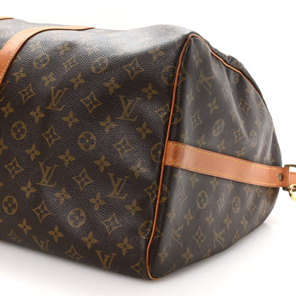 Louis Vuitton Monogram Keepall Bandouliere 55 9 of 9