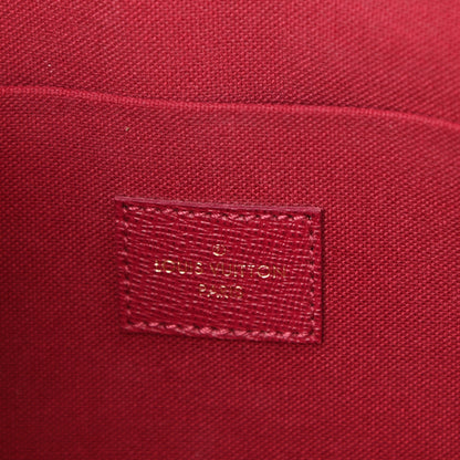Louis Vuitton Monogram Pochette Felicie Chain Wallet Fuchsia 6 of 10