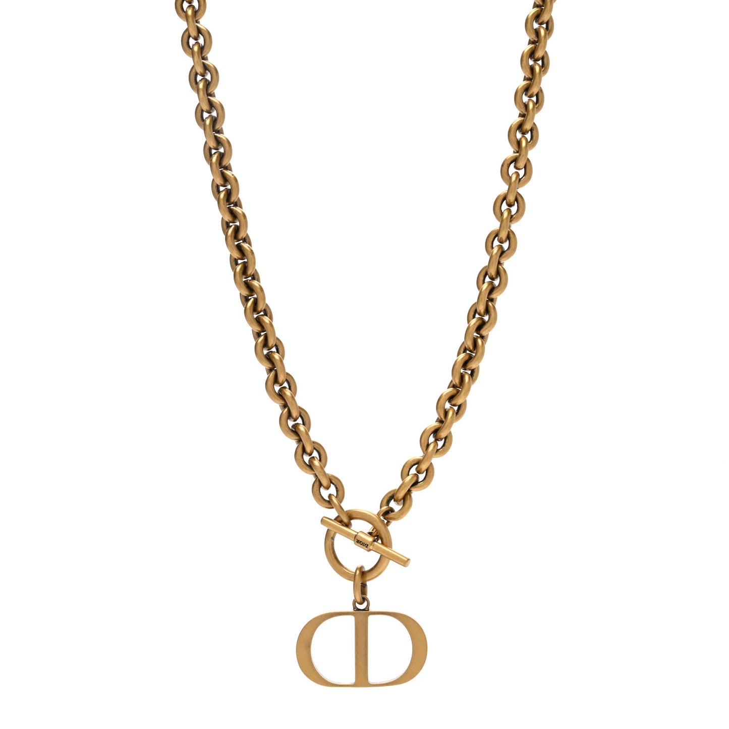 Metal 30 Montaigne Necklace Aged Gold