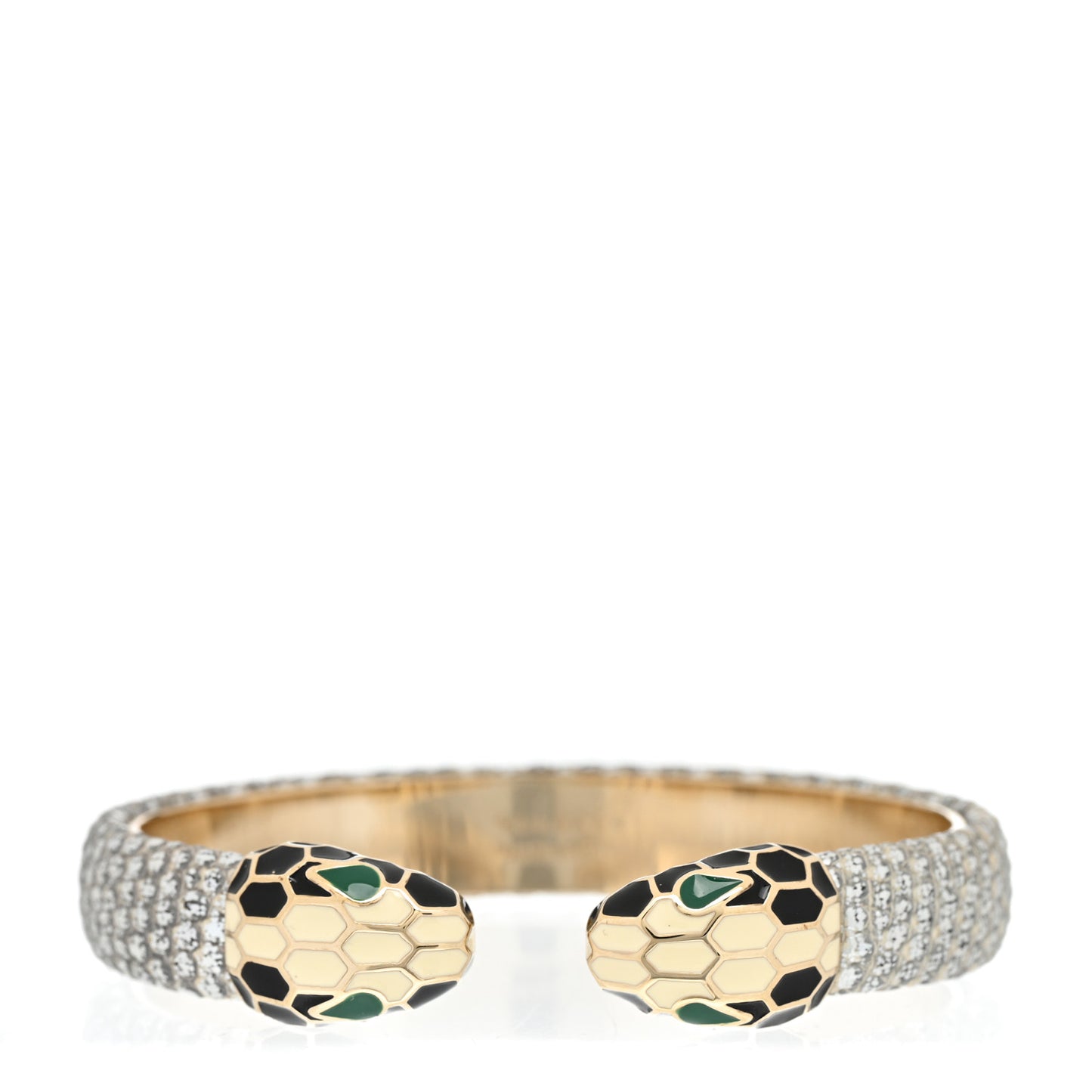 Metallic Karung Serpenti Forever Bracelet