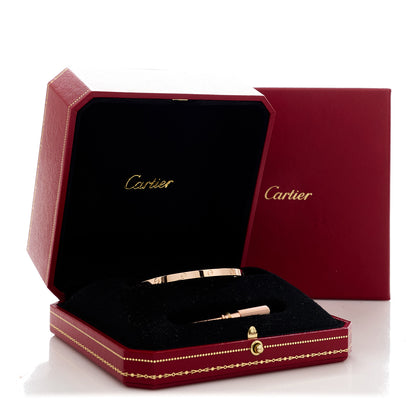Cartier 18K Pink Gold Small LOVE Bracelet 16 7 of 7