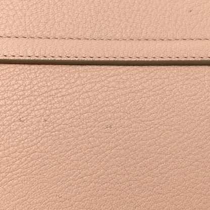 Chloe Grained Lambskin Drew Shoulder Bag Cement Pink 10 of 10