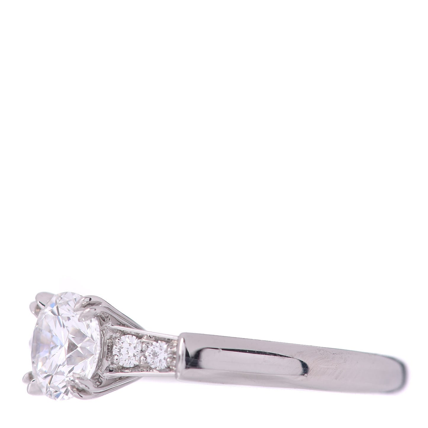 Platinum Diamond .74ct Tryst Engagement Ring 46 3.75