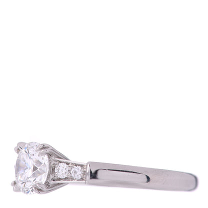 Harry Winston Platinum Diamond .74ct Tryst Engagement Ring 46 3.75 3 of 6