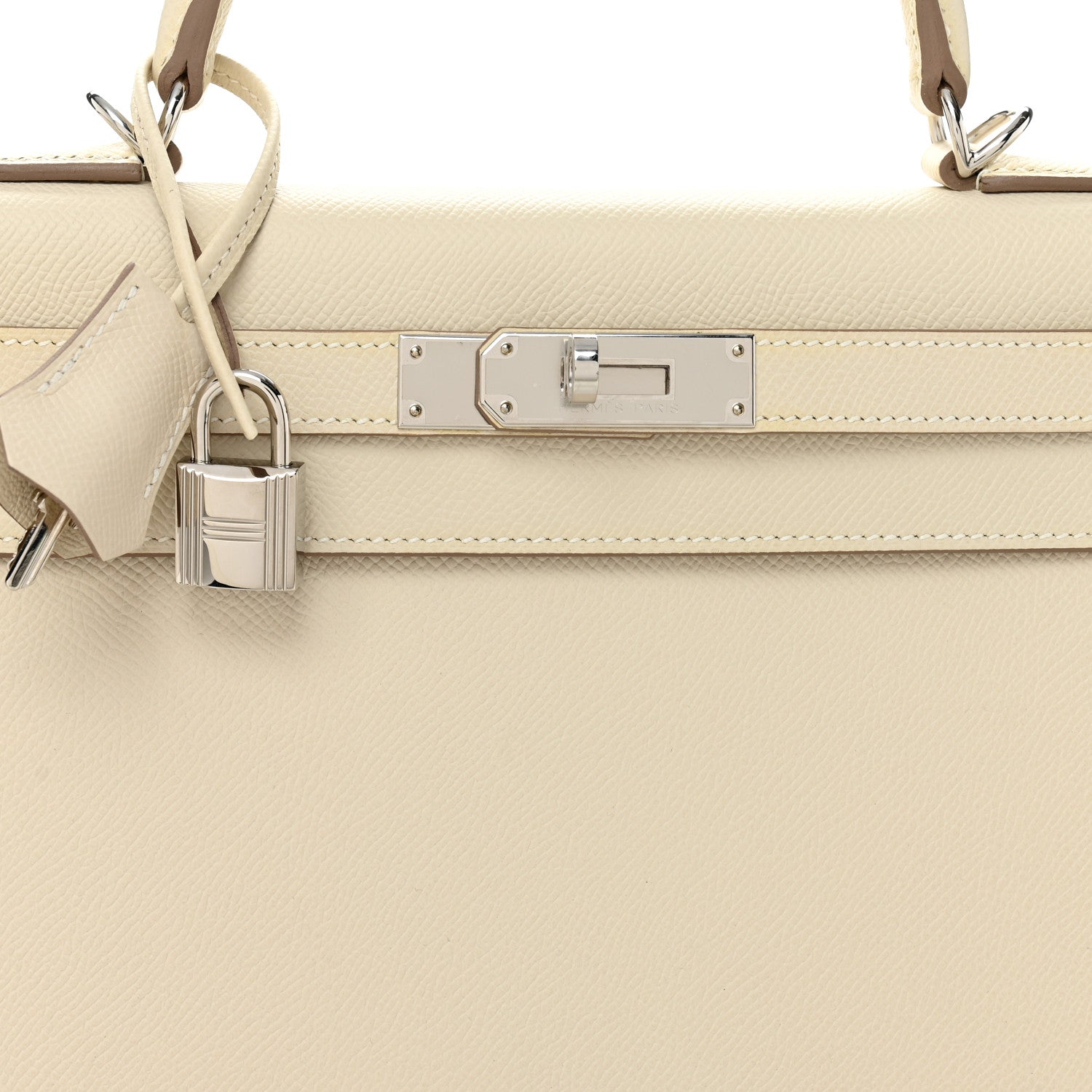 Hermes Epsom Kelly Sellier 28 Craie 8 of 13