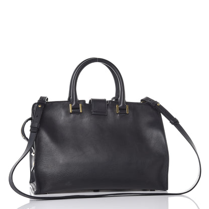 Saint Laurent Calfskin Small Classic Y Cabas Navy Blue 3 of 20