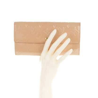 Louis Vuitton Vernis Sarah Wallet Rose Florentin 2 of 8