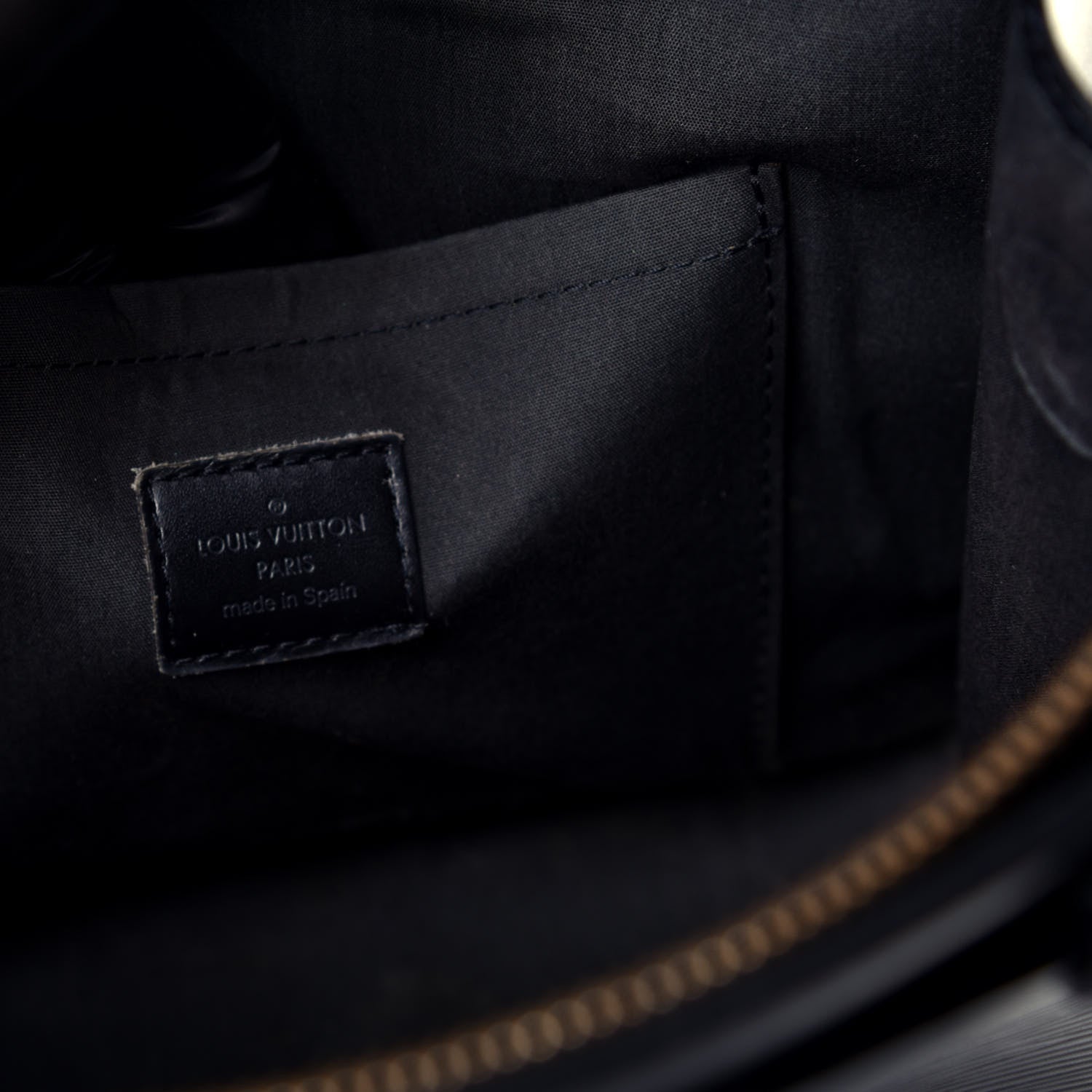 Louis Vuitton Epi Croisette PM Black 6 of 11