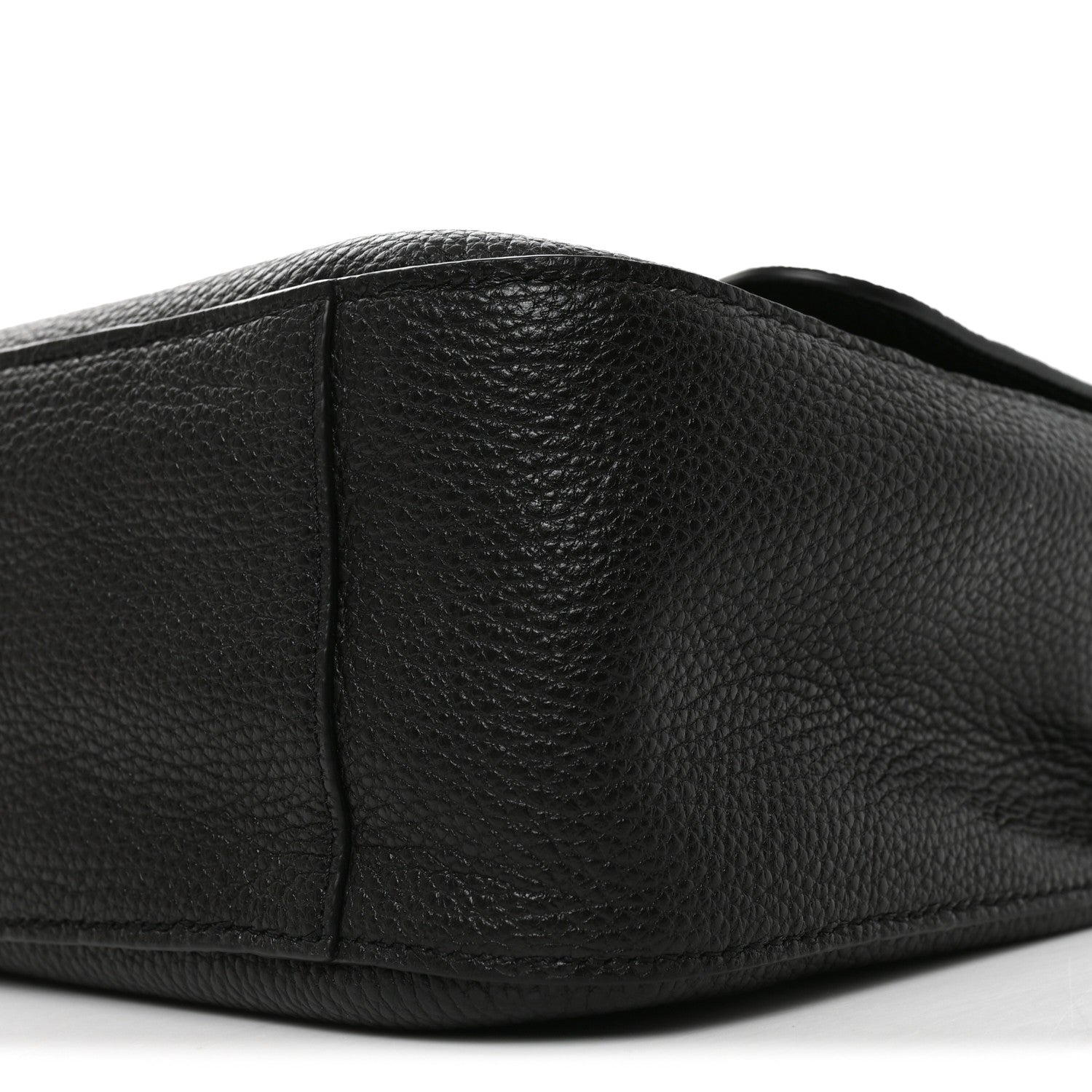 Chanel Grained Calfskin Small Souplissimo Maxi Flap Black 9 of 10