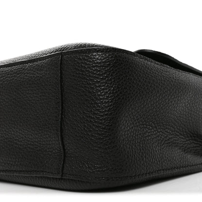 Chanel Grained Calfskin Small Souplissimo Maxi Flap Black 9 of 10