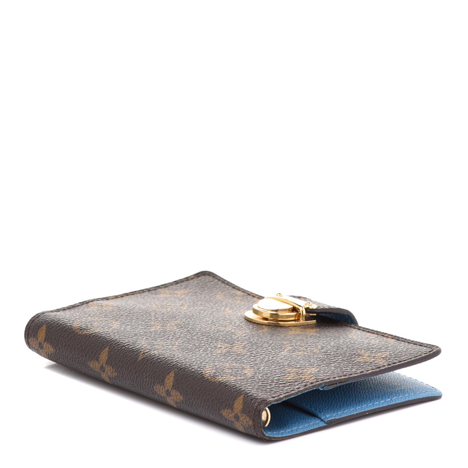 Louis Vuitton Monogram Koala Small Ring Agenda Cover Blue 4 of 13