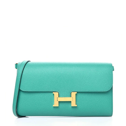 Hermes Epsom Constance Long To Go Wallet Vert Verone 1 of 9