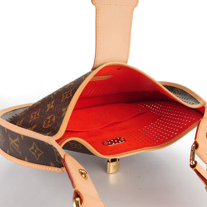 Louis Vuitton Monogram Perforated Demi-Lune Orange 5 of 8