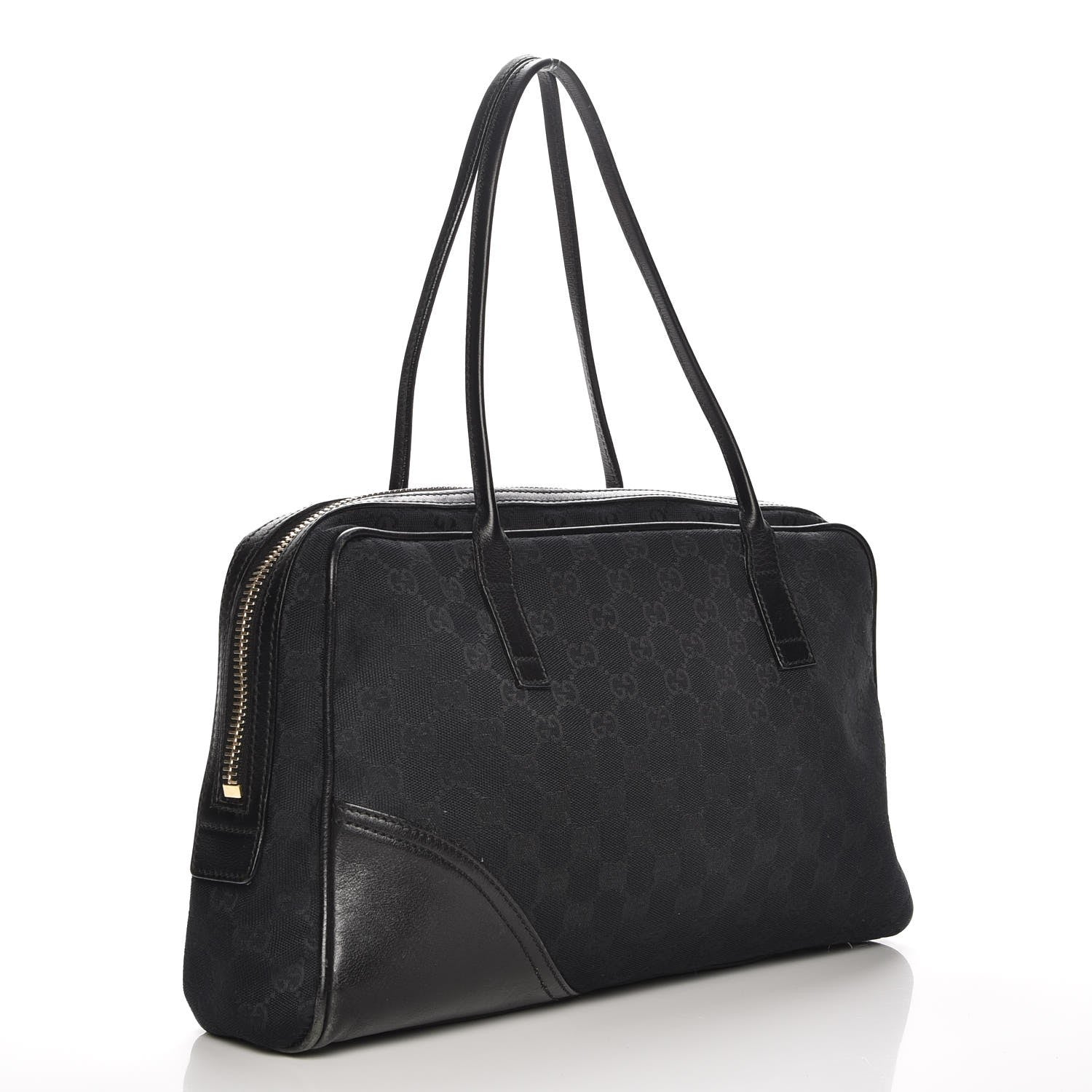 Gucci Monogram Medium New Britt Boston Black 3 of 7