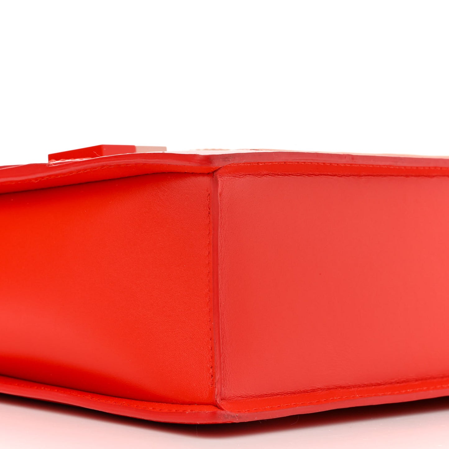 Patent Calfskin PM Madame Shoulder Bag Red Nude