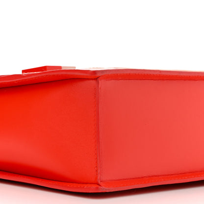 Delvaux Patent Calfskin PM Madame Shoulder Bag Red Nude 9 of 12