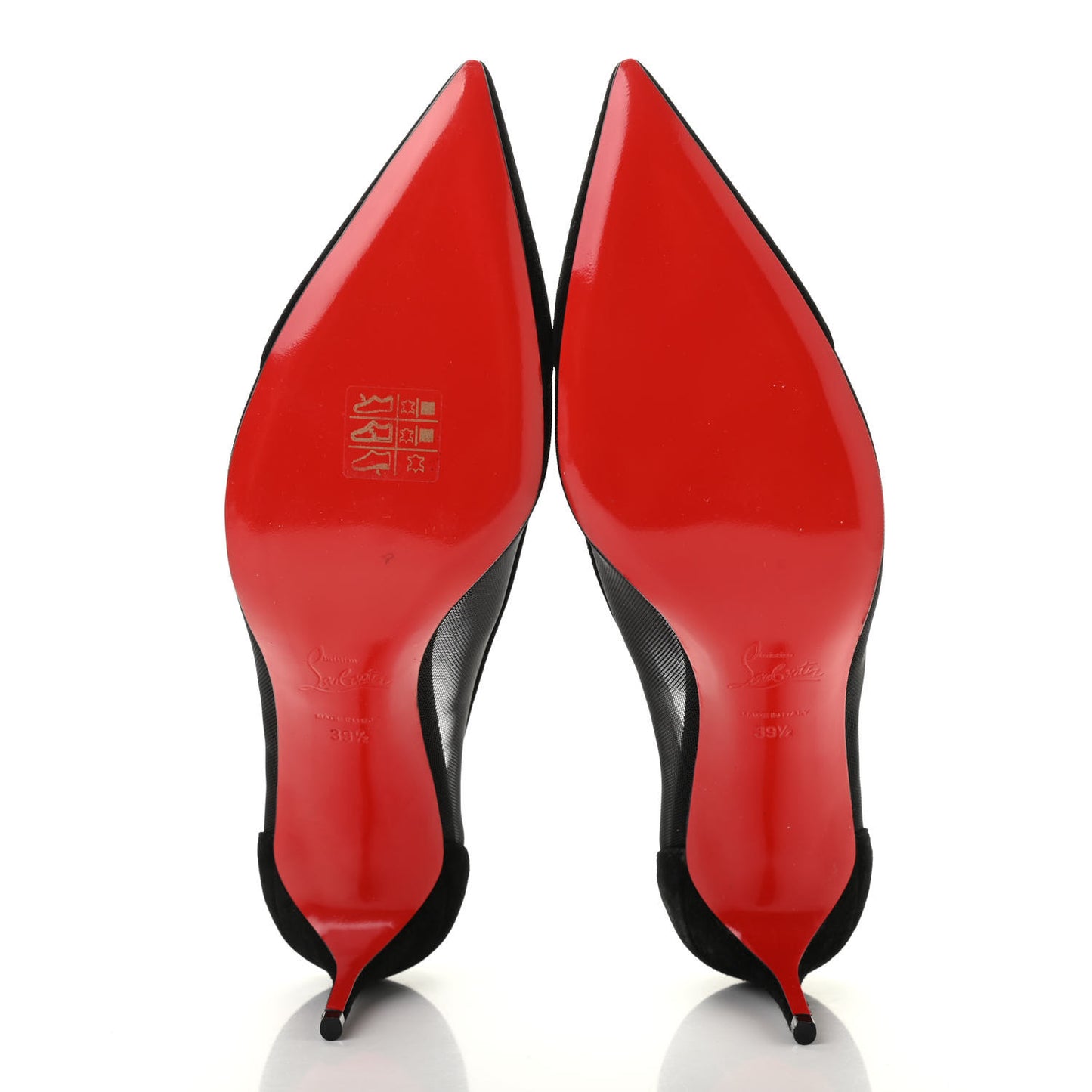 Veau Velours Rete Galativi 70 Pumps 39.5 Black