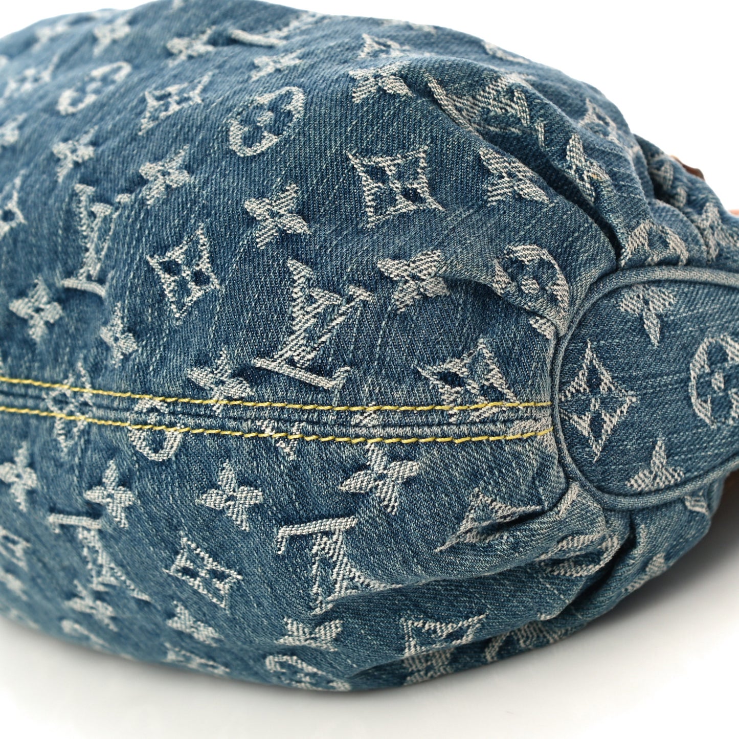 Monogram Denim Pleaty Blue