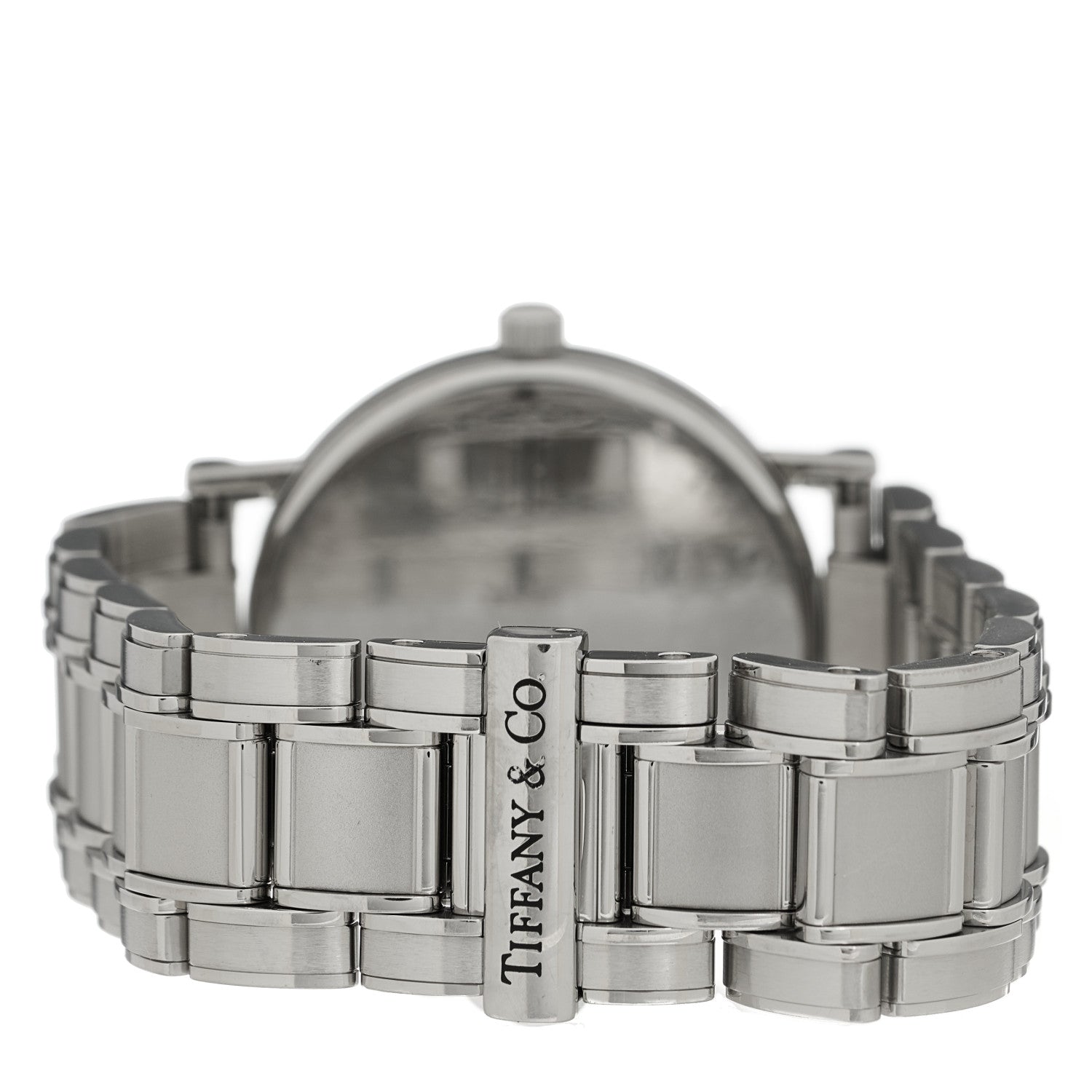 Tiffany Stainless Steel 33mm Atlas Quartz Watch Black 3 of 4