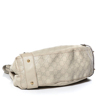 Gucci Guccissima Medium Pelham Shoulder Bag Off White 4 of 9