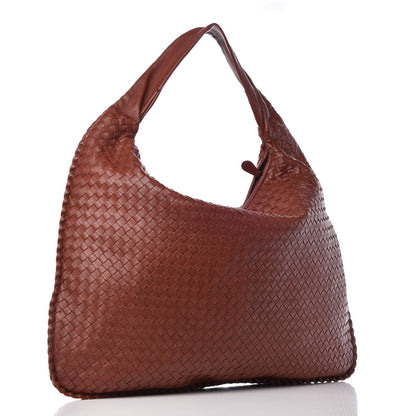 Bottega Veneta Nappa Intrecciato Maxi Veneta Hobo Tea 2 of 13