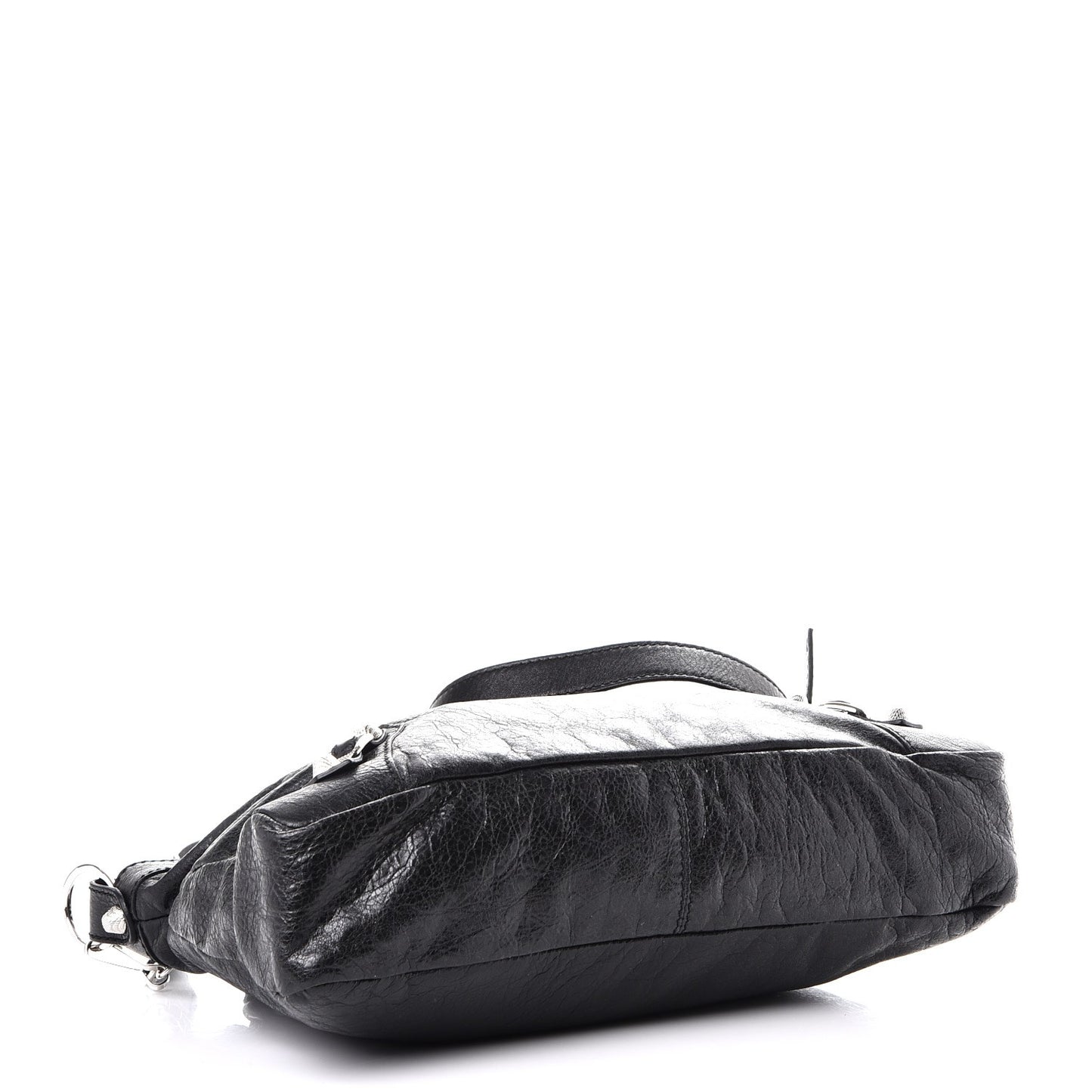 Agneau Giant 12 Silver Hardware Town Black