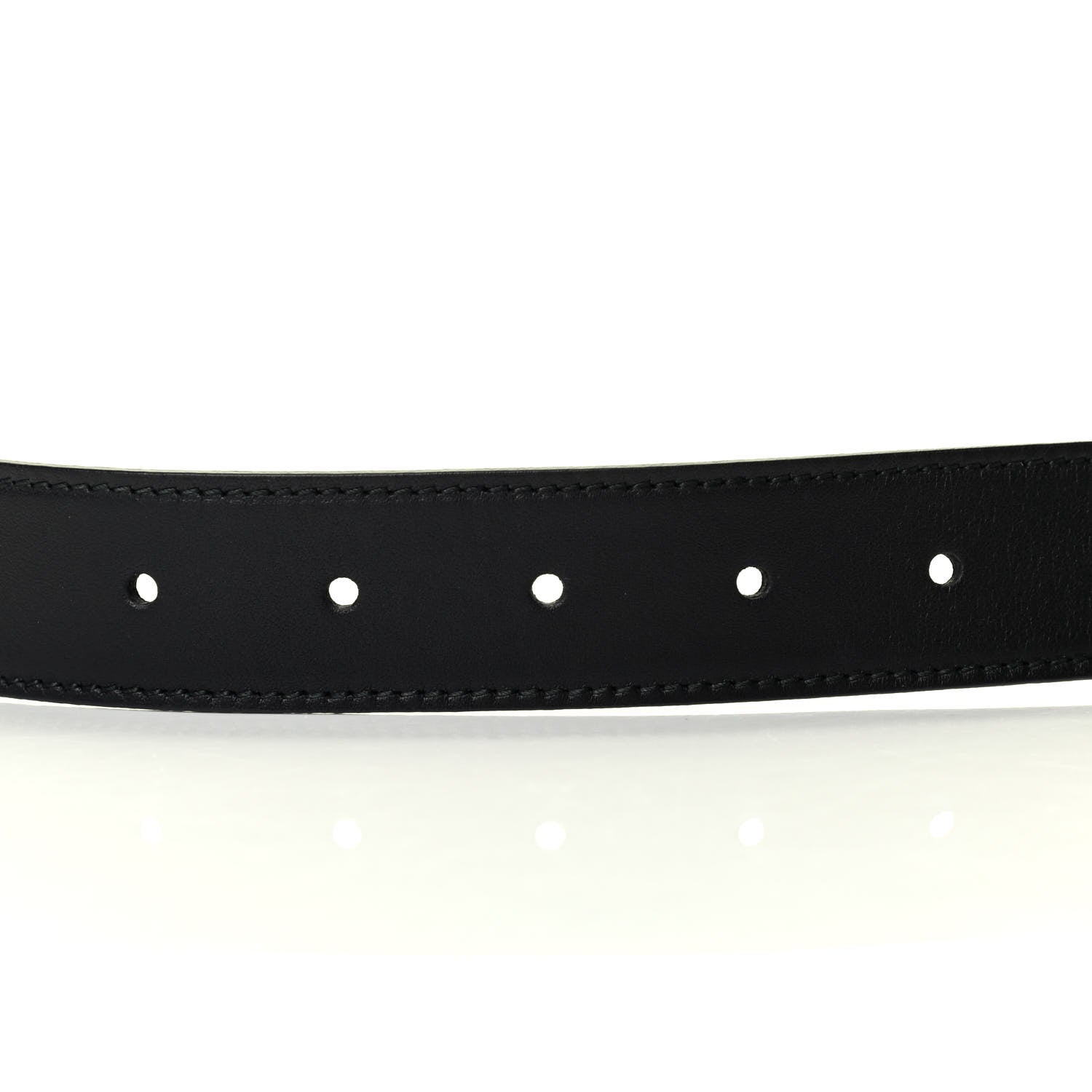 Gucci Moon Calfskin Double G 30mm Belt 105 42 Black 4 of 5
