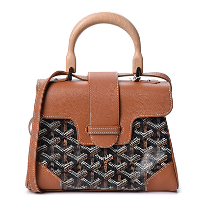 Goyard Goyardine Mini Saigon Black Gold 1 of 9