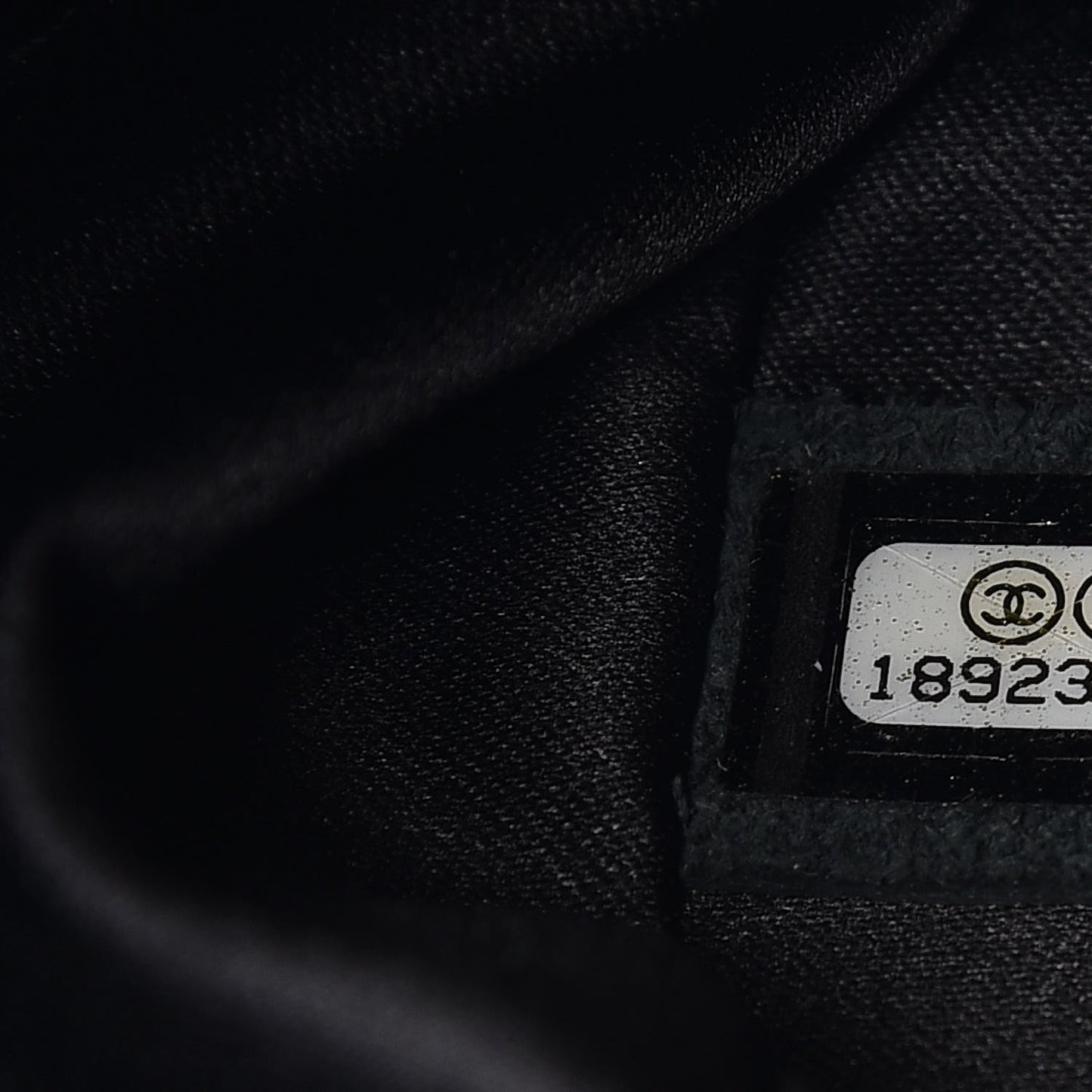 Lambskin Quilted Hobo Black