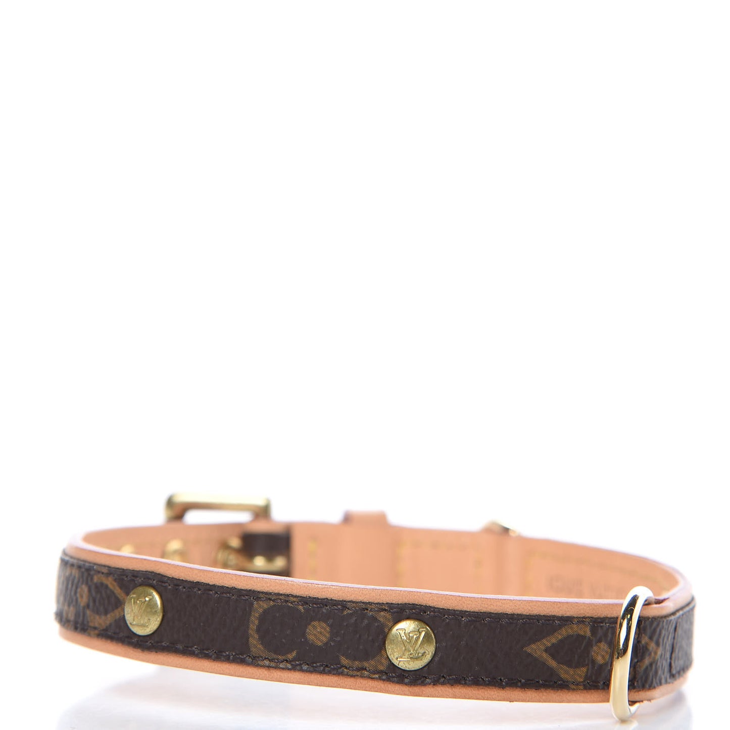 Monogram Baxter Dog Collar PM