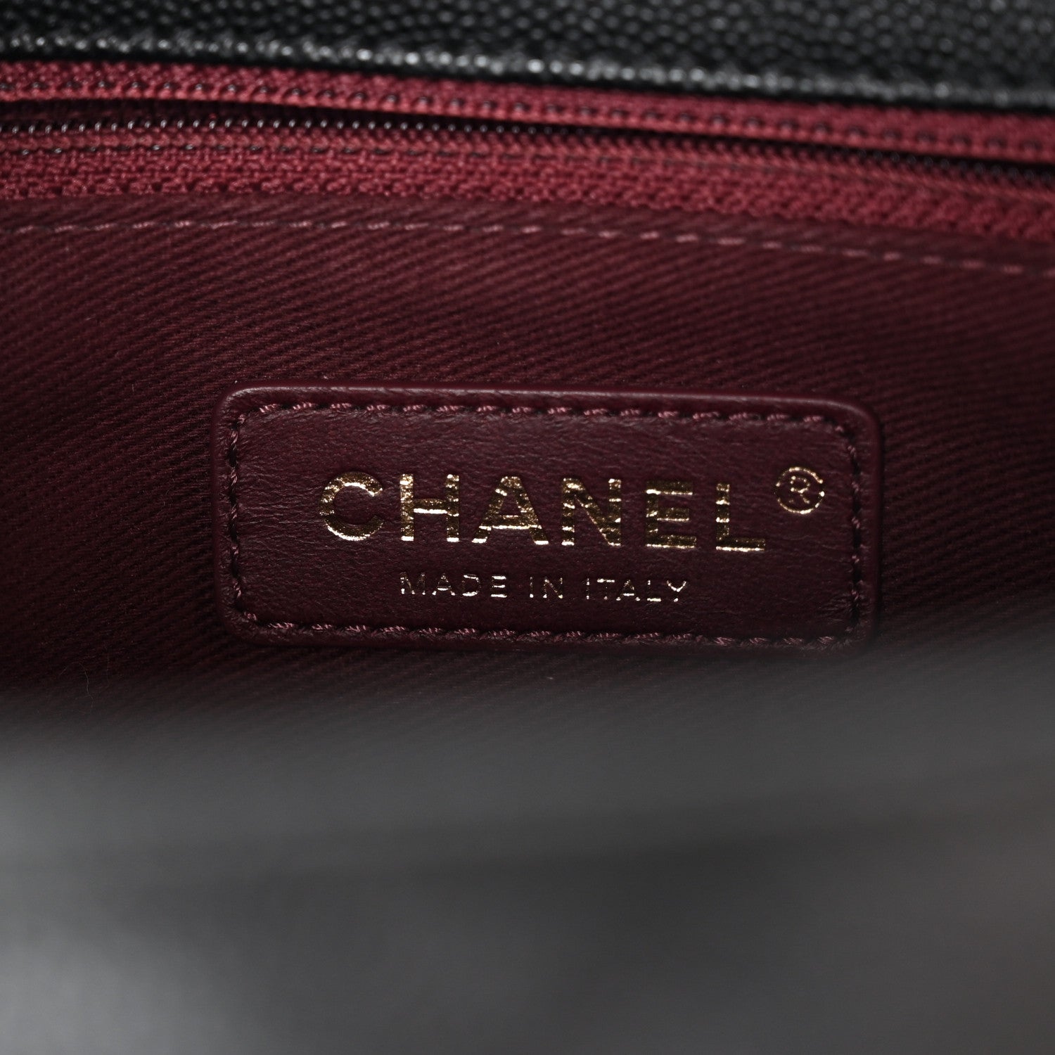 Chanel Caviar Quilted Medium Coco Handle Flap Black 6 of 11