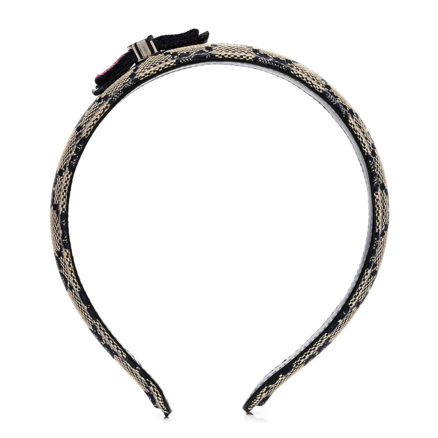 Monogram Web Interlocking G Headband Blue