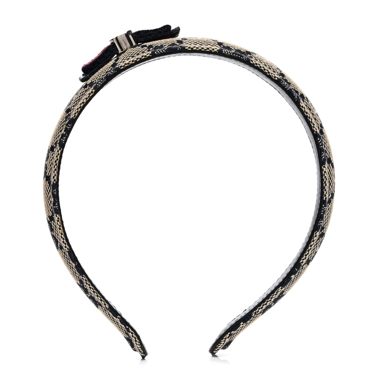 Gucci Monogram Web Interlocking G Headband Blue 1 of 4